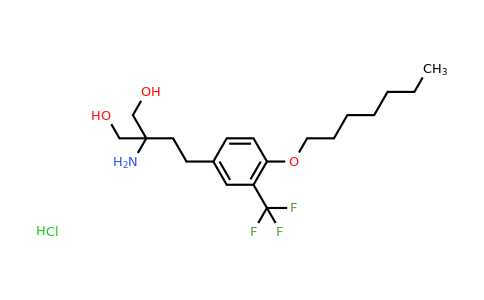 942398-84-7 | 2-Amino-2-[2-[4-(heptyloxy)-3-(trifluoromethyl)phenyl]ethyl]-1,3-propanediol HCl