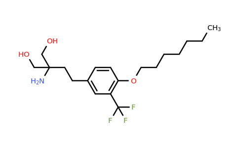 942399-20-4 | 2-Amino-2-[2-[4-(heptyloxy)-3-(trifluoromethyl)phenyl]ethyl]-1,3-propanediol