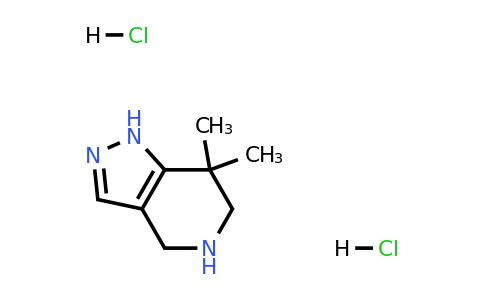 943145-91-3 | 7,7-Dimethyl-4,5,6,7-tetrahydro-1H-pyrazolo[4,3-c]pyridine dihydrochloride