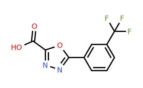 944898-18-4 | 5-[3-(Trifluoromethyl)phenyl]-1,3,4-oxadiazole-2-carboxylic acid