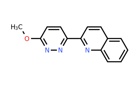 946155-88-0 | 2-(6-Methoxypyridazin-3-yl)quinoline