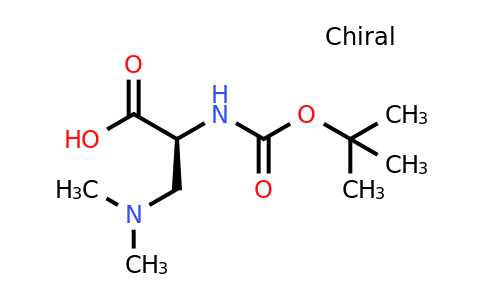 94778-71-9 | (2S)-3-(dimethylamino)-2-[(2-methylpropan-2-yl)oxycarbonylamino]propanoic acid