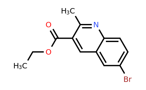 948289-14-3 | 6-Bromo-2-methylquinoline-3-carboxylic acid ethyl ester