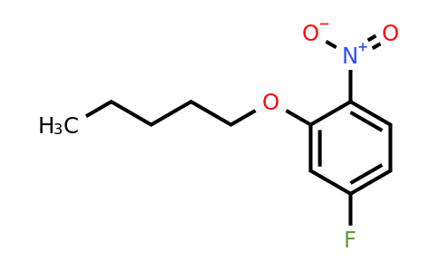94832-26-5 | 4-Fluoro-1-nitro-2-(pentyloxy)benzene