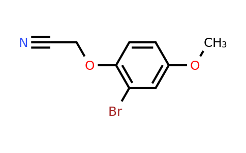 951918-37-9 | 2-(2-Bromo-4-methoxyphenoxy)acetonitrile