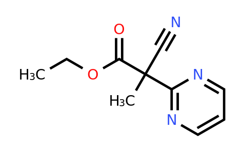 95234-38-1 | Ethyl 2-cyano-2-(pyrimidin-2-yl)propanoate