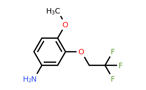 953744-38-2 | 4-Methoxy-3-(2,2,2-trifluoroethoxy)aniline