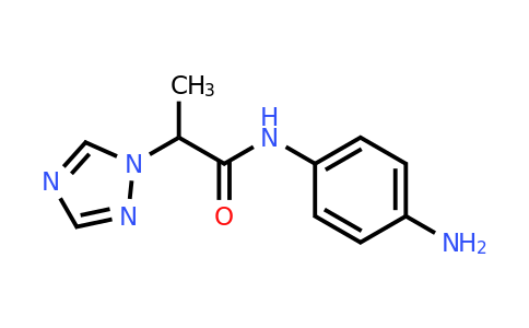 953746-83-3 | N-(4-Aminophenyl)-2-(1H-1,2,4-triazol-1-yl)propanamide