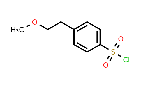 953903-65-6 | 4-(2-Methoxyethyl)benzene-1-sulfonyl chloride