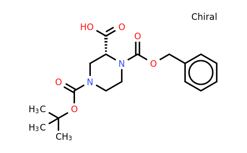 954388-33-1 | (R)-N-4-BOC-N-1-Cbz-2-piperazine carboxylic acid