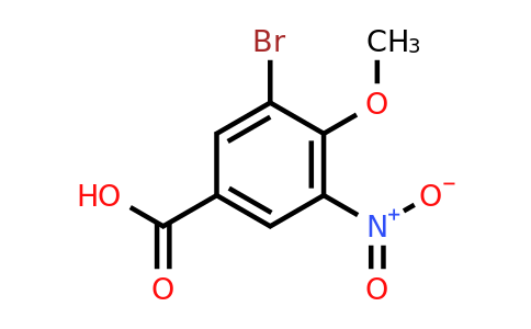 954815-08-8 | 3-Bromo-4-methoxy-5-nitro-benzoic acid