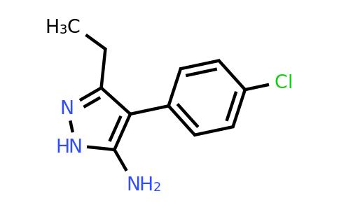 955574-49-9 | 4-(4-Chlorophenyl)-3-ethyl-1h-pyrazol-5-amine