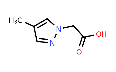 956364-44-6 | 2-(4-Methylpyrazol-1-yl)acetic acid