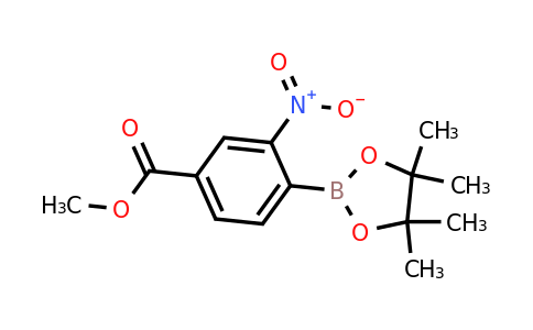957065-97-3 | Methyl 3-nitro-4-(4,4,5,5-tetramethyl-1,3,2-dioxaborolan-2-yl)benzoate
