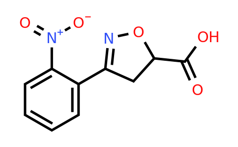 958891-04-8 | 3-(2-Nitrophenyl)-4,5-dihydro-1,2-oxazole-5-carboxylic acid