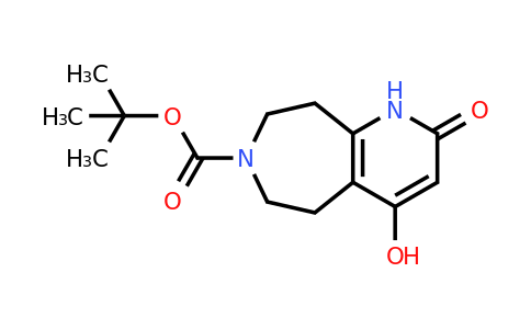 959636-64-7 | tert-Butyl 4-hydroxy-2-oxo-5,6,8,9-tetrahydro-1H-pyrido[2,3-d]azepine-7(2H)-carboxylate
