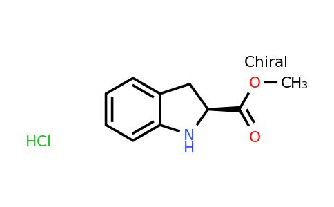 96056-64-3 | (S)-Methyl indoline-2-carboxylate hydrochloride