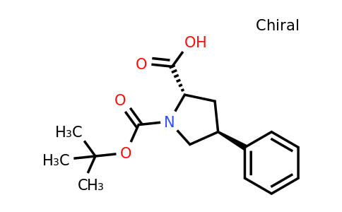 96314-29-3 | (2S,4S)-1-(tert-Butoxycarbonyl)-4-phenylpyrrolidine-2-carboxylic acid