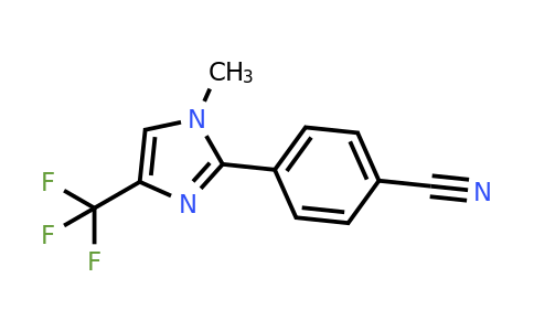 98298-45-4 | Benzonitrile, 4-[1-methyl-4-(trifluoromethyl)-1H-imidazol-2-yl]-