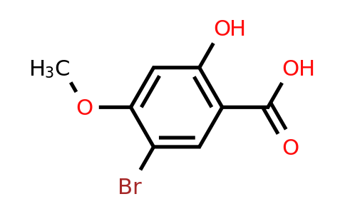 98437-41-3 | 5-Bromo-2-hydroxy-4-methoxybenzoic acid