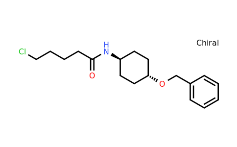 98454-45-6 | trans-5-Chloro-N-[4-(phenylmethoxy)cyclohexyl]pentanamide