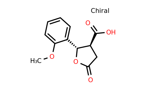 99226-02-5 | trans-2-(2-Methoxyphenyl)-5-oxotetrahydrofuran-3-carboxylic acid