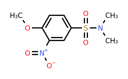 99363-02-7 | 4-Methoxy-N,N-dimethyl-3-nitrobenzenesulfonamide