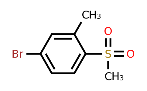 99768-21-5 | 4-Bromo-2-methyl-1-(methylsulfonyl)benzene