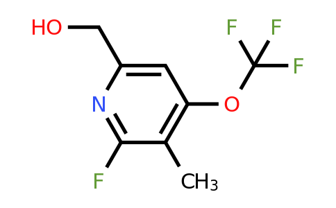 1806718-76-2 | 2-Fluoro-3-methyl-4-(trifluoromethoxy)pyridine-6-methanol
