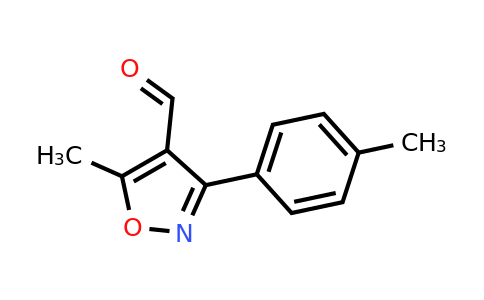 635680-03-4 | 5-Methyl-3-(p-tolyl)isoxazole-4-carbaldehyde