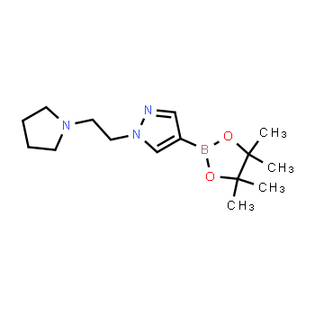 1000802-52-7 | 1-(2-(pirrolidin-1-il)etil)-4-(4,4,5,5-tetrametil-1,3,2-dioxaborolan-2-il)-1H-pirazol