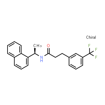 1005450-55-4 | N-((R)-1-(naftalen-1-il)etil)-3-(3-(trifluorometil)fenil)propanamida