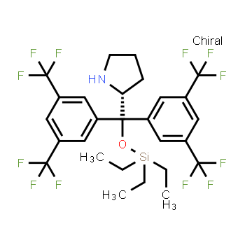 1061307-56-9 | (2r)-2-{bis[3,5-bis(trifluoromethyl)phenyl][(triethylsilyl)oxy]methyl}pyrrolidine
