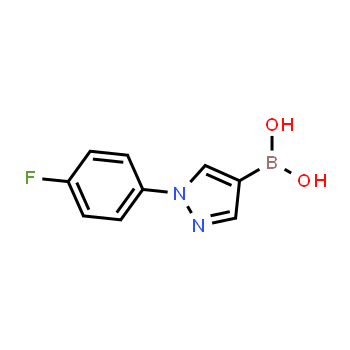 1072945-89-1 | ácido (1-(4-fluorofenil)-1H-pirazol-4-il)borónico