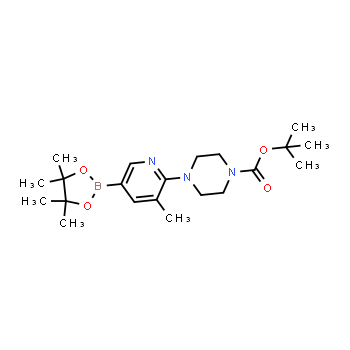 1073354-54-7 | 4-(3-metil-5-(4,4,5,5-tetrametil-1,3,2-dioxaborolan-2-il)piridin-2-il)piperazina-1-carboxilato de terc-butilo