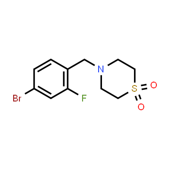 1092563-28-4 | 4-[(4-bromo-2-fluorofenil)metil]-1λ⁶-tiomorfolina-1,1-diona