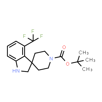 1129421-52-8 | 4-trifluorometilespiro[indolina-3,4'-piperidina]-1'-carboxilato de terc-butilo