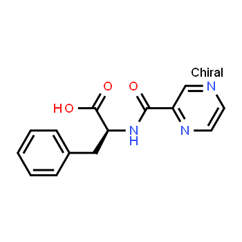 114457-94-2 | Ácido (S)-3-fenil-2-[(pirazin-2-ilcarbonil)amino] propanoico