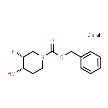 1147112-66-0 | 1-​Piperidinecarboxylic acid, 3-​fluoro-​4-​hydroxy-​, phenylmethyl ester, (3R,​4S)​-