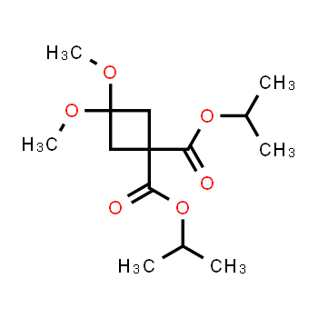 115118-68-8 | 3,3-dimetoxiciclobutano-1,1-dicarboxilato de diisopropilo