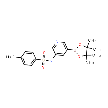 1162681-06-2 | 4-metil-N-(5-(4,4,5,5-tetrametil-1,3,2-dioxaborolan-2-il)piridin-3-il)bencenosulfonamida