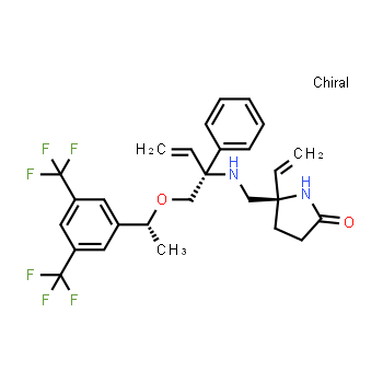 1178515-20-2 | (5r)-5-({[(2s)-1-[(1r)-1-[3,5-bis(trifluorometil)fenil]etoxi]-2-fenilbut-3-en-2-il]amino}metil)-5-etenilpirrolidin-2-ona