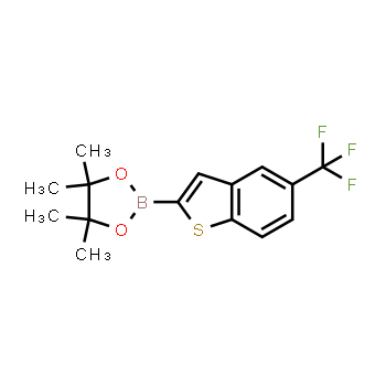 1184850-41-6 | 4,4,5,5-tetrametil-2-(5-(trifluorometil)benzo[b]tiofen-2-il)-1,3,2-dioxaborolano