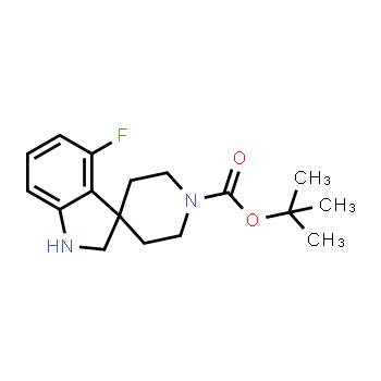 1186433-50-0 | 4-fluoroespiro[indolina-3,4'-piperidina]-1'-carboxilato de terc-butilo
