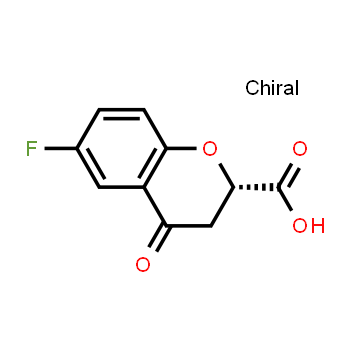118803-69-3 | (S)-6-Fluoro-3,4-dihydro-4-oxo-2H-1-benzopyran-2-carboxylic acid