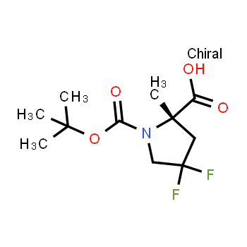 1194032-23-9 | Ácido (2S)-1-[(terc-butoxi)carbonil]-4,4-difluoro-2-metilpirrolidin-2-carboxílico