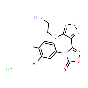 1204669-67-9 | 3-{4-[(2-aminoethyl)amino]-1,2,5-oxadiazol-3-yl}-4-(3-bromo-4-fluorophenyl)-4,5-dihydro-1,2,4-oxadiazol-5-one hydrochloride