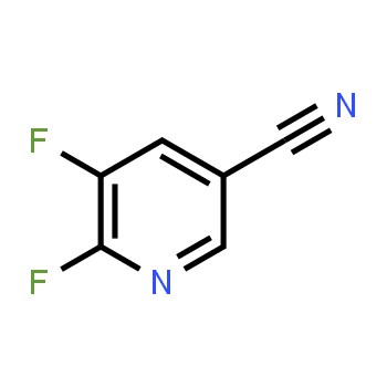 1214340-48-3 | 5,6-difluoropiridina-3-carbonitrilo