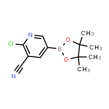 1220220-02-9 | 2-chloro-5-(4,4,5,5-tetramethyl-1,3,2-dioxaborolan-2-yl)nicotinonitrile