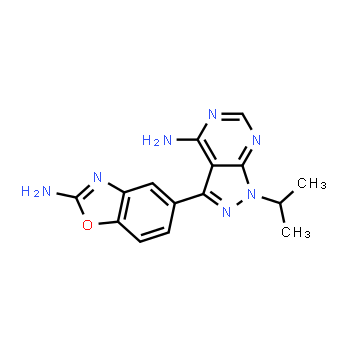 1224844-38-5 | 5-(4-amino-1-isopropil-1H-pirazolo[3,4-d]pirimidin-3-il)benzo[d]oxazol-2-amina